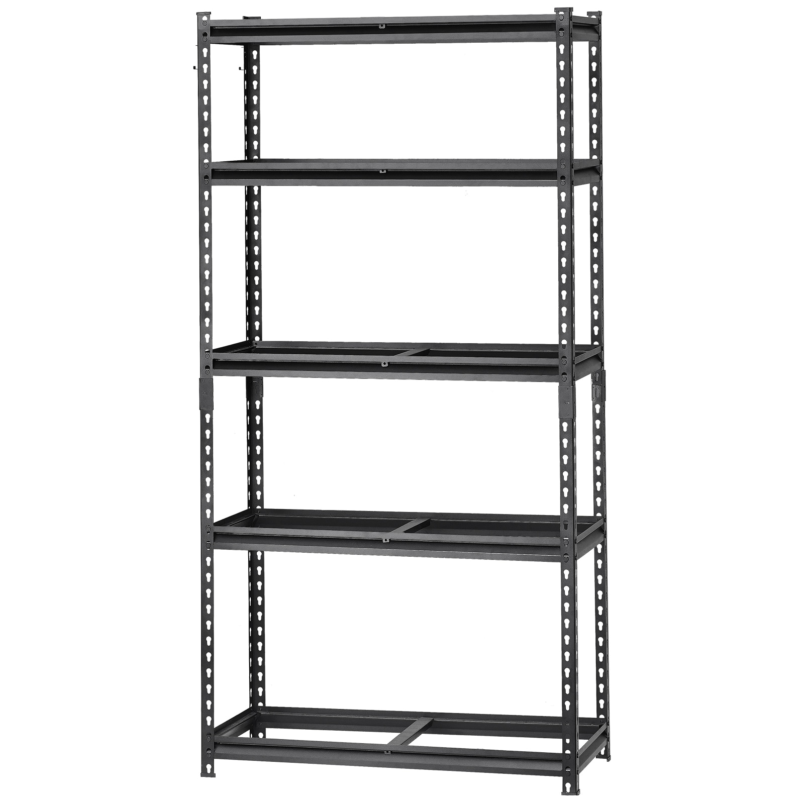 Storage Shelves 5 Tier Adjustable Heavy Duty Garage Shelving Units 2000 Lbs_voghion.com